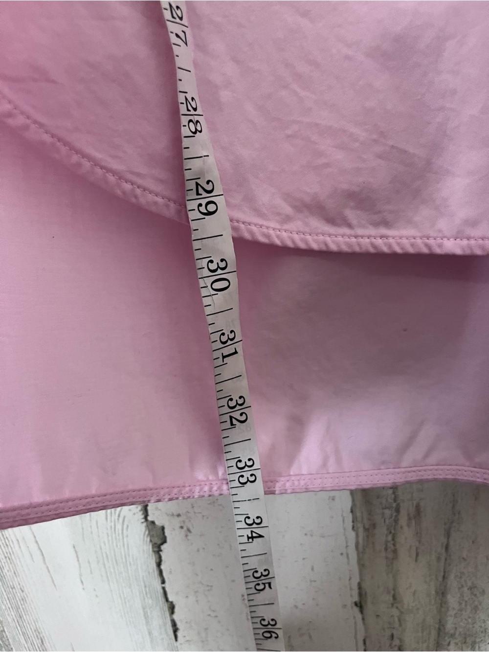 COS Pink Oversized Button-Down size 4 - Picture 9 of 14